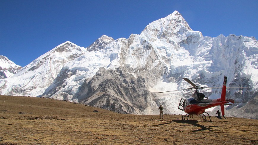 Everest Helicopter tour